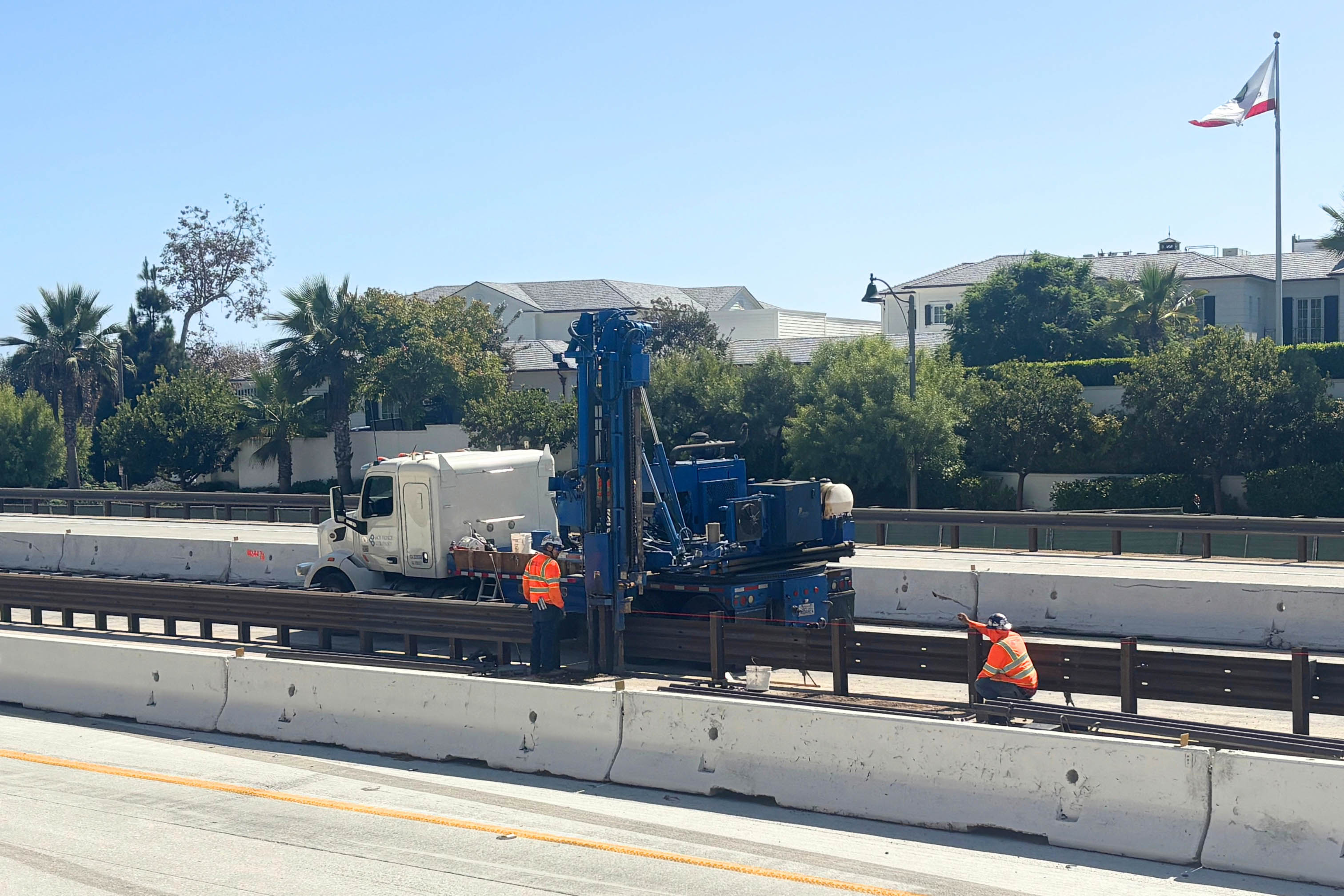 Montecito Median Work
