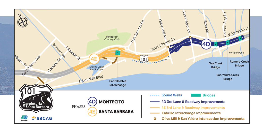 Project Map 4D and 4E